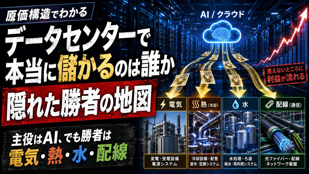 主役の裏で、静かに潤う者たち